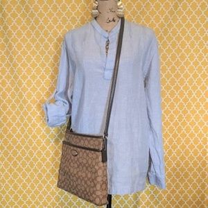 BANANA REPUBLIC V-Neck Long Sleeve Tunic